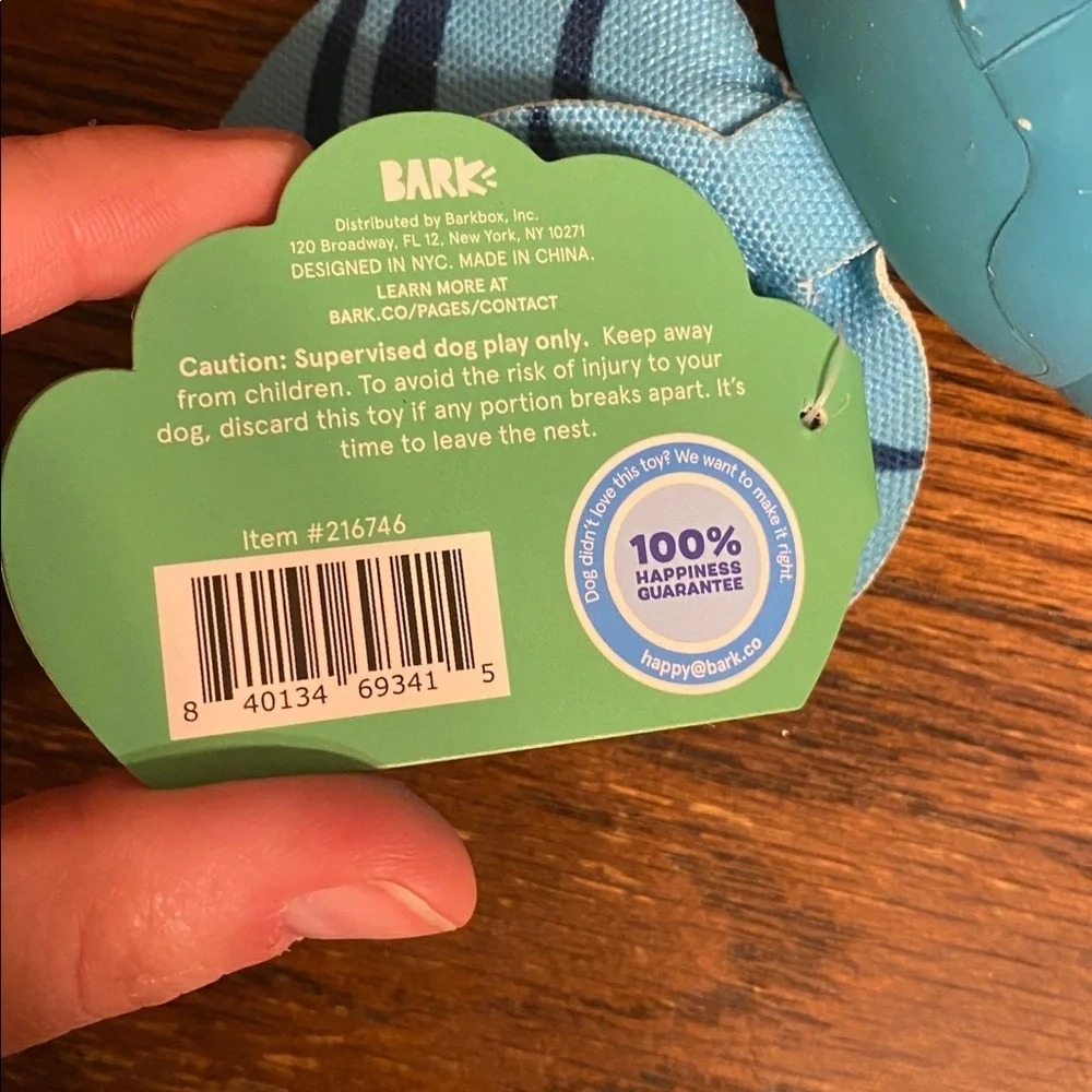 Bark Blue Janyne dog toy